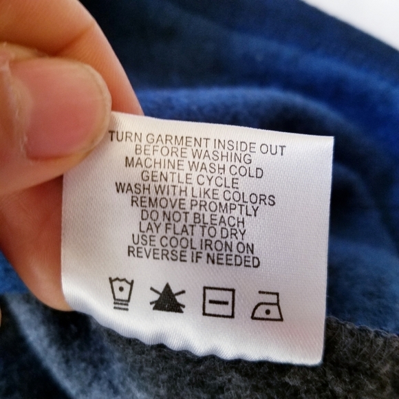 NEW Threads for Thought | Fleece Contrast Mock Neck Sweater‎ L - Picture 10 of 13